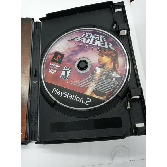 Lara Croft Tomb Raider Legend (Sony PlayStation 2) PS2 Game Complete W/ Manual - Picture 3 of 4